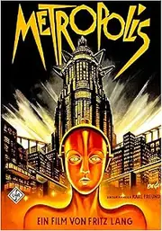 Vintage Film Movie Metropolis 1927 Sci Fi Future Art F 86 Wall Art Print