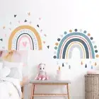 Rainbow Wall Decals Nursery Room Decoration Wall Sticker Rainbow Stickers