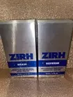 ZIRH Refresh Invigorating Astrigent/ ERASE aftershave Relief 6.7fl Oz BOTH