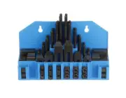 HHIP 3900-2112 58 Piece Clamping Kit (7/16 Inch T-Slot) Stud Size 3/8-16