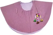 Generic Parrot Anti Scratch Shoulder Protector Pee Pad Hanging Anklet Bell Toys Anti Bite Bird Diaper Diaper Shawl for Sun Conures, Violet