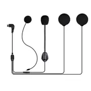 Fodsports Earphone With Microphone Compatible Fx6 Motorcycle Helmet Intercom Bluetooth Headset