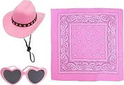 Gooses Sculpture Costume Set - Clothing Kit For Gooses Figurine,Stylish Small Animal Costuming Kit Includes Hat Scarf and Glasses For Christmas Event Spring