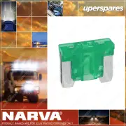 Narva 30 Amp Green Micro Blade Fuse Blister Pack Of 5 Part NO. of 52530BL