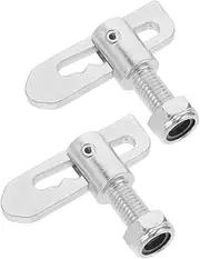 GETAJGHSD 2pcs Carriage Spring Truck Drop Bolt Lock Trailer Lock Catch Bolt on Catch Heavy Duty Trailer Lock Truck Tailgate Latch Truck Fastener Lock Heavy Duty Horsebox Lock