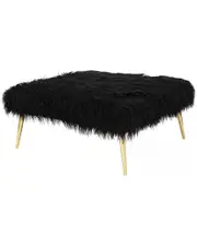 Pangea Home Lammy Square Ottoman