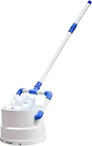Tennis Ball Picker Upper - Table Tennis Ball Picker - Adjustable Storage Catcher Portable Practice Sports Training Accessory for Backyard