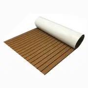 Teak Brown Boat Decking Sheet eva Foam Marine Yacht RV Flooring Mainten Carpet