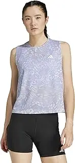 [adidas] KVL22 Women's Running Down The Run Climacool 3-Stripes Tank Top