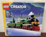 LEGO 40700 Winter Holiday Train in hand ready to ship