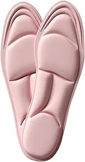 [kloueyoehu] Sports Shoe Insoles, 1 Pair Shock Absorption Insoles, Comfortable Arch Support Inserts, High Elastic Running Insole, Thickened Insole Pads for Sports, Running, Insoles for Flat Feet, Feet paiin