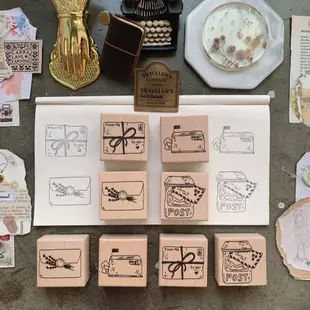 Rubber Stamp : Happy Mail set