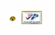 pins pin's flag national badge map hat country FK falklands islands
