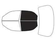 Avery Dennison NR Nano Ceramic IR Window Tint Kit Compatible with Mazda 626 1993