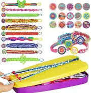 DIY Friendship Bracelet Making Kit Toys Arts & Crafts String Maker Tool for Teen