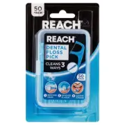 REACH(R) Dental Floss Pick 50pk