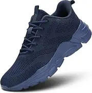 [Luogoks] Mens Athletic Running Shoes Blade Tennis Casual Fashion Sneakers Comfort Non Slip Walking Sport Trainers Trail Runners