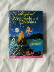 Magical Mermaids and Dolphins Oracle Cards 44 Tarot Card Deck Doreen Virtue NEW