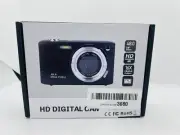 4K 48MP Resolution, 16x Zoom Auto Focus Flash Lamp HD Digital Camera - Gold