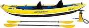 Captain Stag US-1303 Canoe Kayak Inflatable Raft Boat Eyelraft Tandem 2 Citrus 2 Paddle + Pump Storage Bag Included