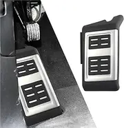NTKLKVSVFP Fit for Audi Q7 4L (07-15) Fit for Volkswagen Touareg 07-18 Case Fit for Porsche Cayenne 07-16 Car Gas Brake Footrest Dead Pedal Cover(1 pc Rest)