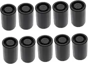 10 Pack Plastic Film Cans Compact Film Canisters Caps Secure Storage Small Items