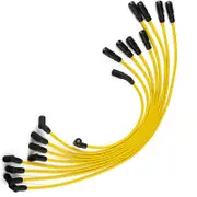 High Performance 8mm Spark Plug Wire 9PCS For Cadillac Escalade For GMC For Chevrolet K1500 K2500 C1500 C2500 C3500 5.7L 5.0L V8 9PCS 1Set