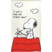 NOREN PEANUTS SNOOPY On the Roof 150x85cm Door Curtain Japan Free Shipping N714