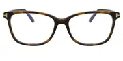 Tom Ford FT5842-B Blue-Light Block 052 Women’s Glasses Tortoiseshell Size 54 - Private Health Rebate - Blue Light Block Available