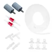 Aquarium Airline Tubing Set, DIY CO2 Diffuser Kit, 6-Feet Airline Tubing, 2