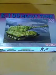 Dragon E-100 Super Heavy Tank model kit in 1/72 scale New condition no.7256