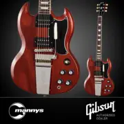 Gibson SG Standard '61 Faded Maestro Vibrola (Vintage Cherry) inc Hardshell Case