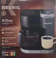 Keurig K-Duo Single Serve K-Cup Pod & Carafe Coffee Maker, with Multiple Brew