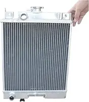 2 Row Compatible For Suzuki Swift GTi/GS/GT/GL/GLX 89-1994 Aluminum Radiator MT 90 91 92 93 94