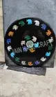 18'' round black marble elephant Table Top Inlay Pietra Dura coffee wall table