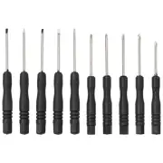 10Pcs 3.22Inch Small Screwdriver Set Repair Tool Slotted-Cross-Screwdrivers 2mm