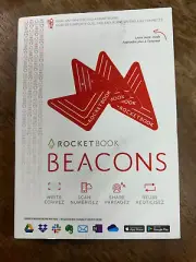 Beacons Rocket Book, Make Any WhiteBoard A SmartBoard, Reuseable SCAN