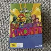 The World of Sid & Marty Krofft (14 Disc Set) Region 4 DVD New Sealed NTSC Rare