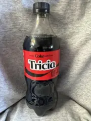 Share A Coke with Tricia 2025 Personalized Gift Coca Cola Bottle 20oz Zero
