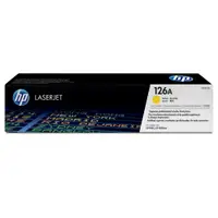 在飛比找松果購物優惠-HP 126A CE312A 原廠黃色碳粉匣 ( Laser