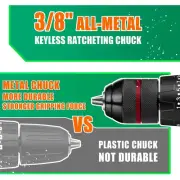 Brushless Cordless Power Drill