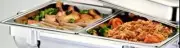 $10 Rebate! 1/2 Size CHAFER PAN 2 PACK CATERING HOTEL CHAFING DISH HALF PANS $29