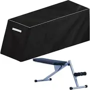HELVES Workout Bench | Sit-up Board Dust Protection Guard,Weight Bench Covers for Outside, Exercise Equipment Covers for Fitness Bench Seat