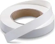 [FAKILO] Melamine Edge Banding White 16mm x 16m Veneer Edging Easy Application Iron on Edge Banding Tape for Cabinet Plywood Repairs Furniture Restoration