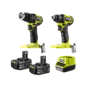 Ryobi 18V ONE+ HP Brushless Compact 2-Piece Kit