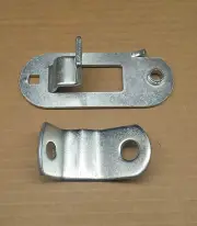 RV/Camper/Cargo Trailer Cam Lock Padlock Hasp Latch, Zinc