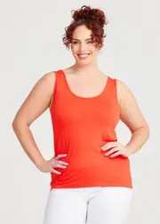 [Taking Shape] Taking Shape Bamboo Base Cami Size 20 in Fiesta - Plus Size Women's Basics Fiesta