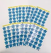 Vintage Trend Blue Star Smiles Peppermint Scratch & Sniff Stickers 8 Sheets