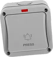 Cabilock Push Button Switch for Outdoor Use Momentary Switch for Gardens Bathrooms Electric Gate Opener Control Reliable Access Control System