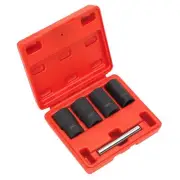 Sealey Locking Wheel Nut Removal Set 5pc 1/2"Sq Drive